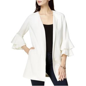 KENSIE Bell Sleeve Long Jacket